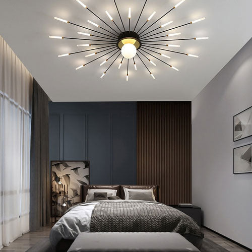 Plafonnier moderne design LED boule luminaire sphérique élégant