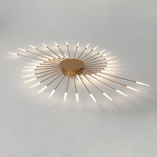 Éclairage plafonnier moderne LED contemporain luminaire design sophistiqué