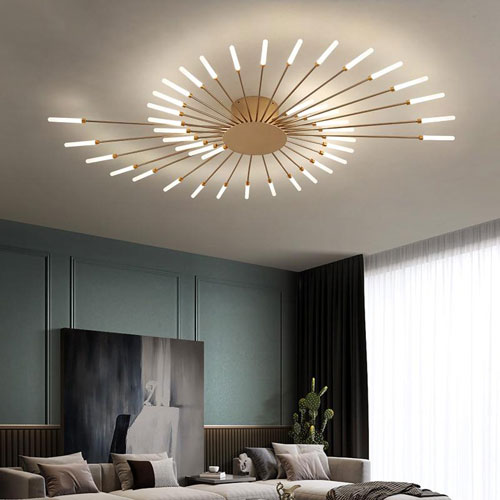 Plafonnier moderne suspension LED éclairage suspendu design contemporain