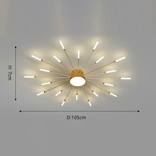 Plafonnier Moderne Spirale LED
