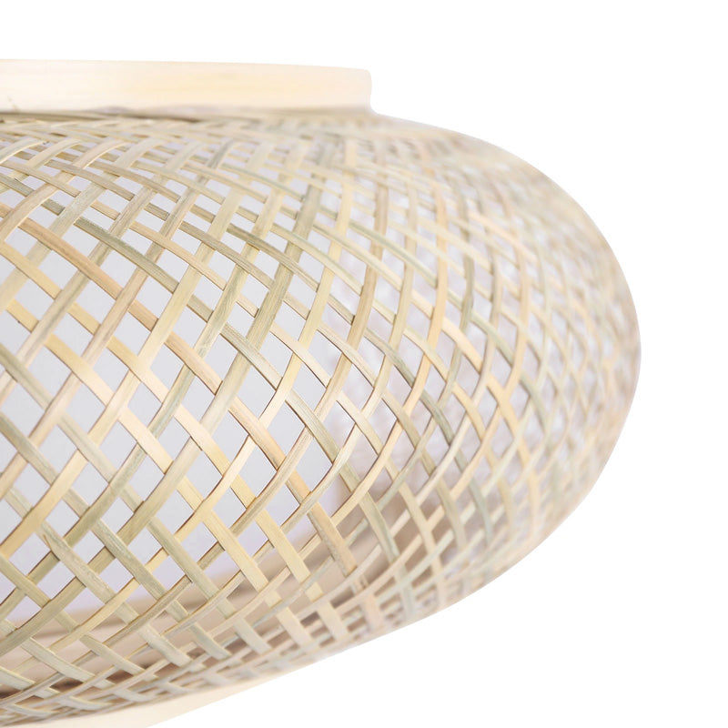 Plafonnier Rond Bambou