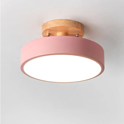 Plafonnier Bois LED Simpliste