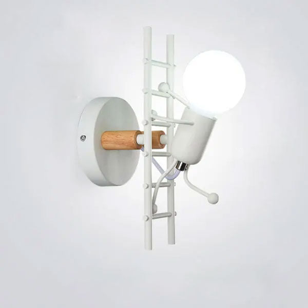 Stickman Industrial Style Wall Light