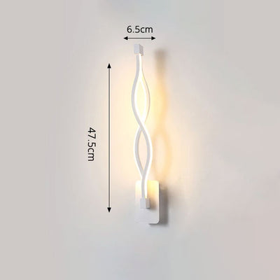 Aplique de pared doble moderno