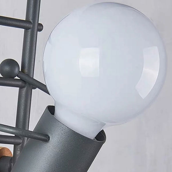 Stickman Industrial Style Wall Light