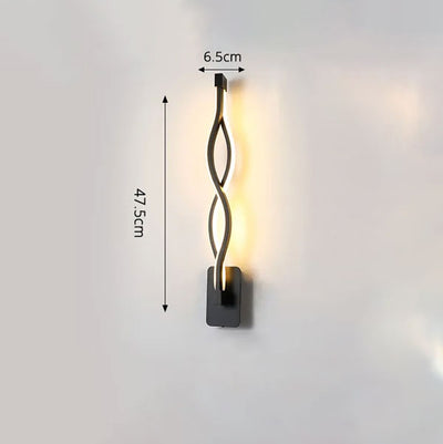 Aplique de pared doble moderno