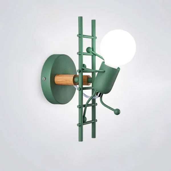 Stickman Industrial Style Wall Light