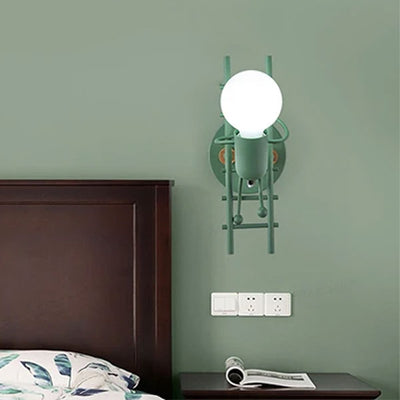 Luminaire mural Stickman touche moderne décoration loft