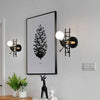 Applique murale stickman style industriel luminaire design
