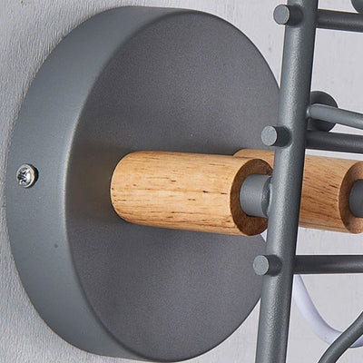 Lámpara de pared estilo industrial Stickman