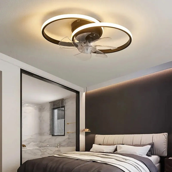 Plafonnier LED Ventilateur