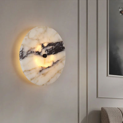 Élégante applique murale en marbre pour un éclairage doux et chaleureux