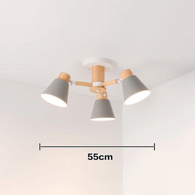 Plafonnier Nordique Multi Lampes