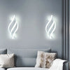 Applique LED Blanche en spirale