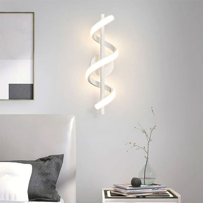 Applique Murale Moderne Design Spirale
