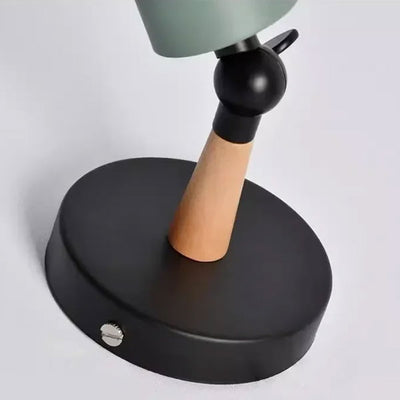 Lámpara de pared de madera de diseño escandinavo