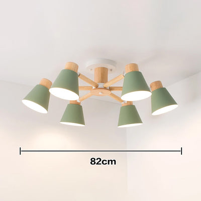 Plafonnier Nordique Multi Lampes