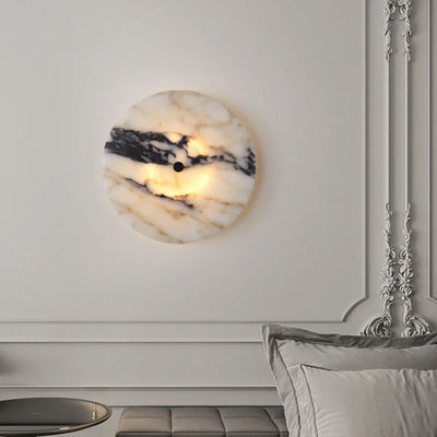 Applique murale design en marbre, idéale pour le salon ou la chambre à coucher