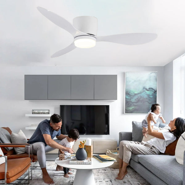 Plafonnier Ventilateur Blanc