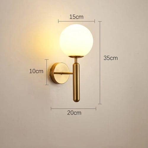 Applique Murale Moderne Boule