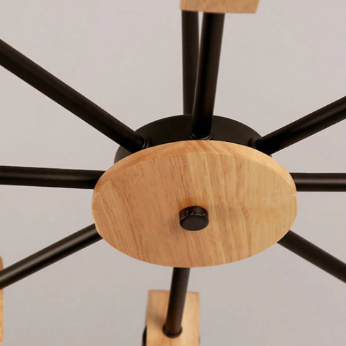 Nordic Wood Chandelier