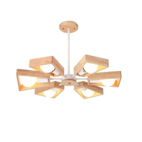 Nordic Wood Chandelier