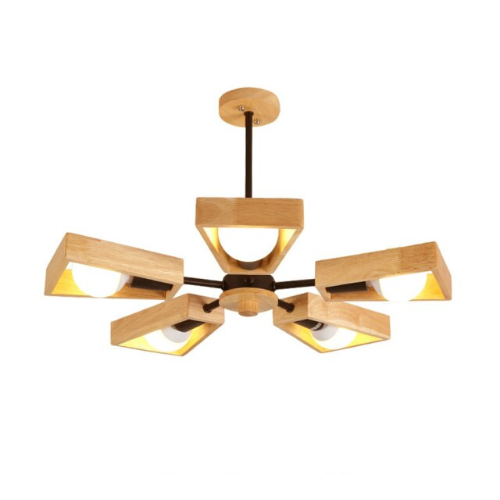 Nordic Wood Chandelier