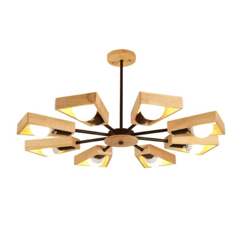 Nordic Wood Chandelier