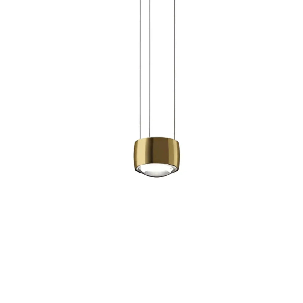 Lustre Cristal Tube Dore Cascade Grand