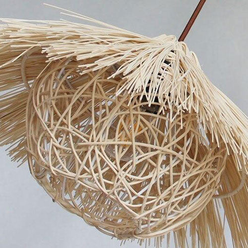 Haitian Design Wood Chandelier