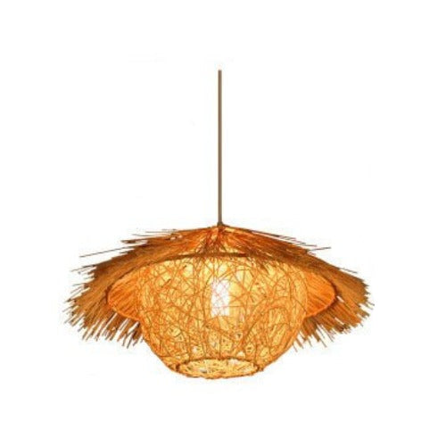 Haitian Design Wood Chandelier