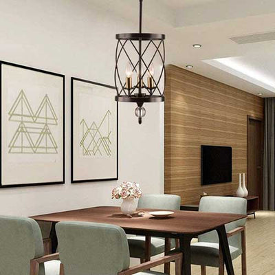 Lustre Salon industriel chandelier