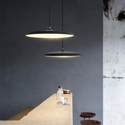 Lustre Salon Moderne LED basique plat