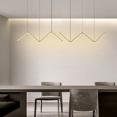 Lustre moderne suspendu dimmable