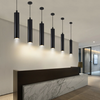 Lustre Salon Moderne suspendu noir