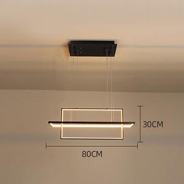Lustre contemporain salon moderne suspendu éclairage design raffiné