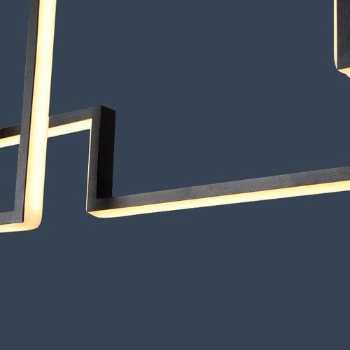 Lustre Salon Moderne Barre LED