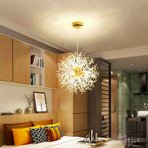 Lustre Salon Moderne design fleur de pissenlit