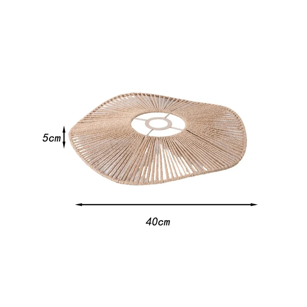 Lustre Suspension Manta Jute Tresse Plat