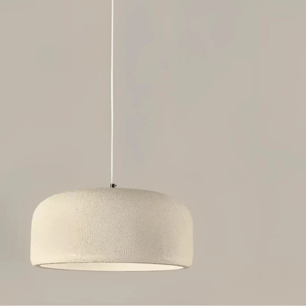 Lustre Suspension Resine Ivoire Granule Dome
