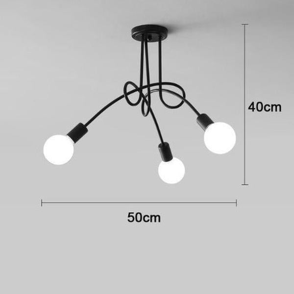 Plafonnier Industriel Design