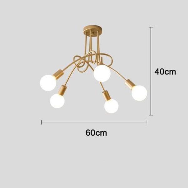 Plafonnier Industriel Design